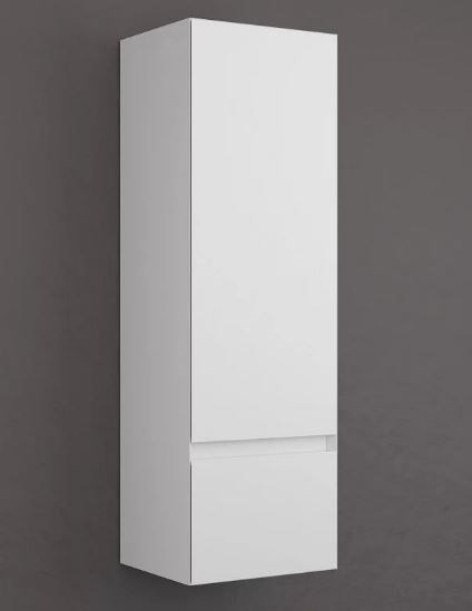 STYLE LINE Пенал подвесной "Манхэттен" 36, ЭМАЛЬ 1 ящик PLUS белый матовый ЛС-00002380