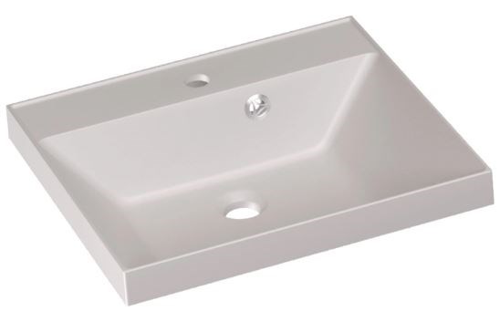 STYLE LINE Раковина для мебели ASTI 500x450 кварц, жасмин (отдельно не продается) СС-00002487