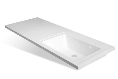 STYLE LINE Раковина для мебели Даллас 1400*482, правый (отдельно не продается) СС-00002215