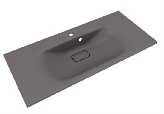 STYLE LINE Раковина для мебели Фортуна 1000*450 кварц серый шелк (отдельно не продается) ЛС-00002425
