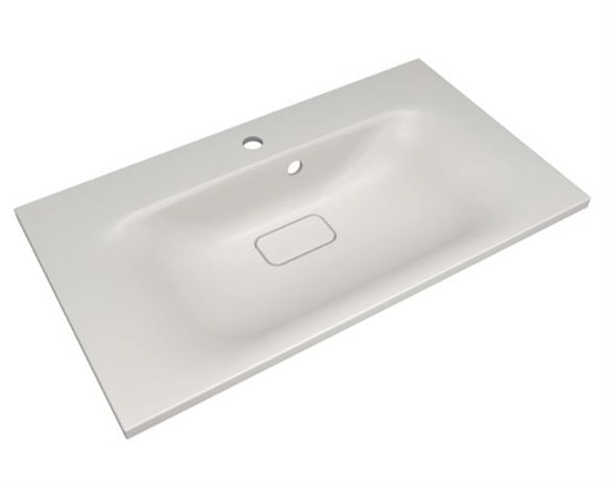 STYLE LINE Раковина для мебели Фортуна 800*450 кварц жасмин (отдельно не продается) ЛС-00002420