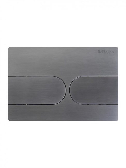 BELBAGNO Кнопка смыва BB-11-GM, оружейная сталь BB-11-GM