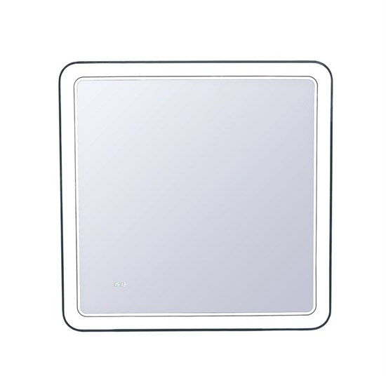 STYLE LINE El Fante Atlantica El Fante Зеркало "Атлантика 80*80" с подсветкой и часами СС-00000671