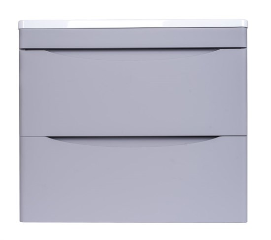 STYLE LINE El Fante Bergamo El Fante Тумба подвесная "Бергамо мини 60" (2 ящ.) Люкс антискрейтч серый, PLUS СС-00002317