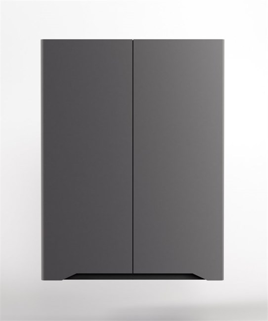 STYLE LINE El Fante Marella El Fante Подвесной шкаф "Марелла мини 600" Люкс антискрейтч серый, PLUS СС-00002423