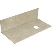 AQUATON Столешница под раковину Мишель 80 с панелью, дуб Эндгрейн (1A277003MIX40) 1A277003MIX40