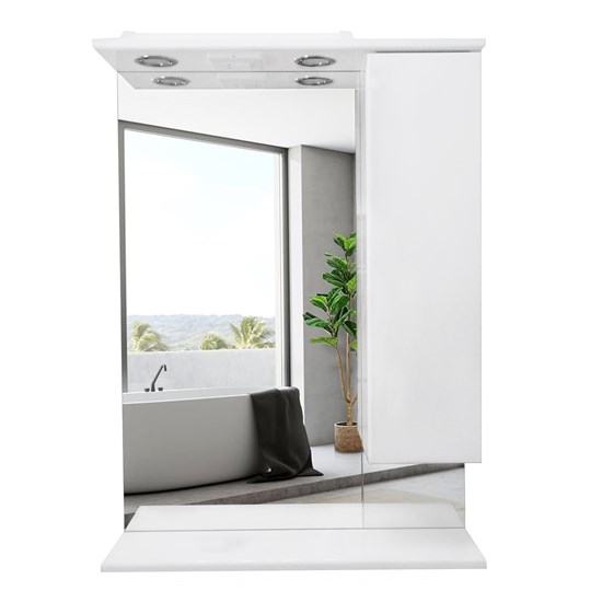 AZARIO Зеркало-шкаф Эстима 60 правое (CS00094631) CS00094631