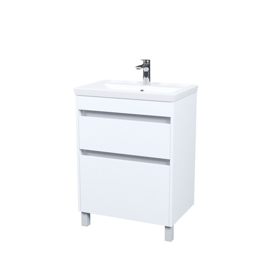 IDDIS Тумба с умывальником, напольная, 60 см, белый, Zodiac X, , (ZDX60WFi95K) ZDX60WFi95K