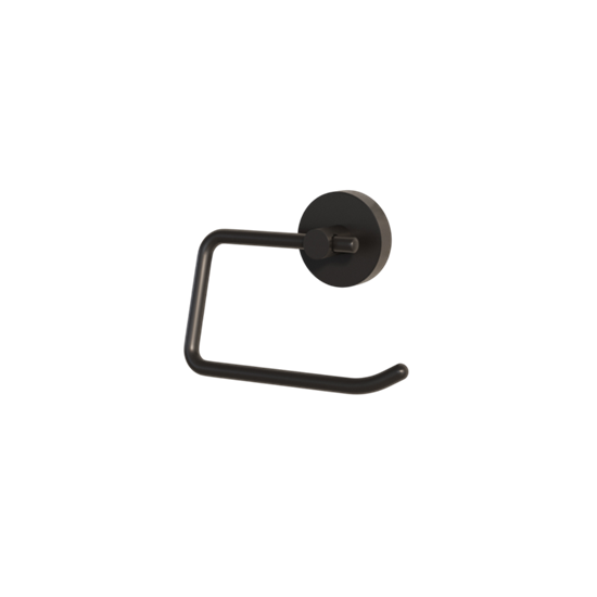 IDDIS Держатель для туалетной бумаги без крышки, черный матовый, сплав металлов, Sena, , SENSB00i43 SENSB00i43