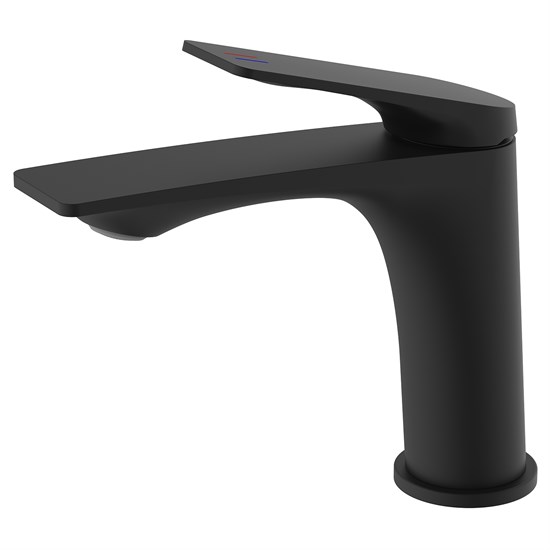 AZARIO Cмеситель для раковины Lursy керамический картридж, черный матовый (AZ-K1049B) AZ-K1049B