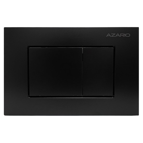 AZARIO Кнопка смыва NEW-TS механическая, двойной смыв, квадратные кнопки, ABS пластик, черный (AZ-ABS-001-B) AZ-ABS-001-B