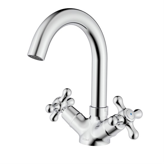 ROSSINKA H Смеситель для раковины с поворотным изливом (H02-64) H02-64