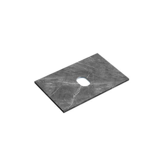 SANCOS Столешница для ванной комнаты 700х460, цвет black sky, арт. TT70A1 TT70A1