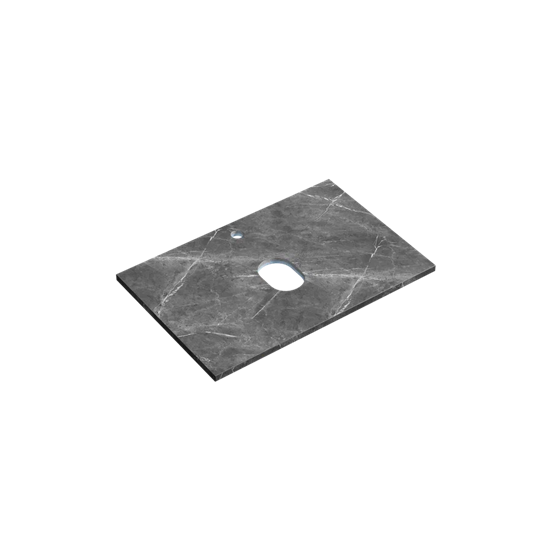 SANCOS Столешница для ванной комнаты 700х460, цвет black sky, арт. TT70A1X TT70A1X