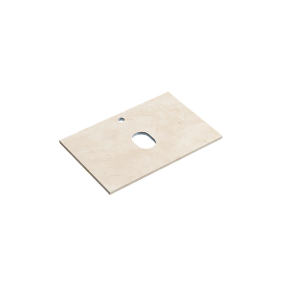 SANCOS Столешница для ванной комнаты 700х460, цвет kreman, арт. TT70A2X TT70A2X