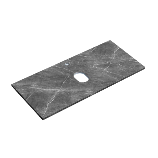 SANCOS Столешница для ванной комнаты 1200х460, цвет black sky, арт. TT120A1X TT120A1X