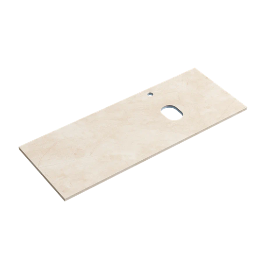 SANCOS Столешница для ванной комнаты 1200х460, цвет kreman, арт. TT120A2XR, правая TT120A2XR