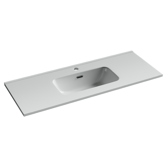 CERAMICA NOVA CN7027 Раковина мебельная накладная Compact 1010x395x175, цвет белый CN7027