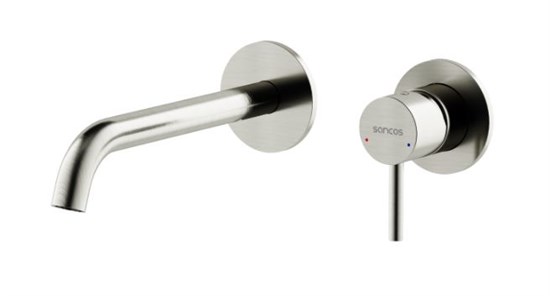 SANCOS Смеситель для раковины Etna с внутренней частью, брашированный никель, PVD покрытие, арт. SC9004BN SC9004BN