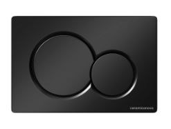 CERAMICA NOVA Кнопка смыва Balance, клавиши Sphere, цвет черный матовый, арт. CN12-003MB CN12-003MB