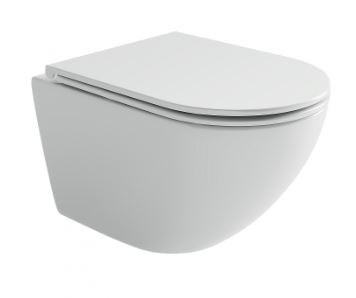 CERAMICA NOVA Унитаз подвесной Whirl торнадо 3.0 сиденье микролифт белый CN11007T CN11007T