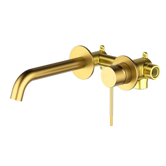 TIMO Смеситель для раковины встроенный Saona золото шлифованное (2372/20SM) 2372/20SM