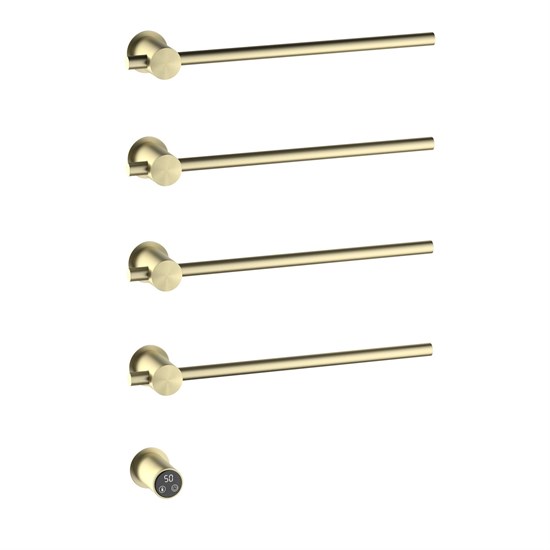 TIMO Полотенцесушитель электрический, встроенный Saona золото матовое (040/17SM) 040/17SM