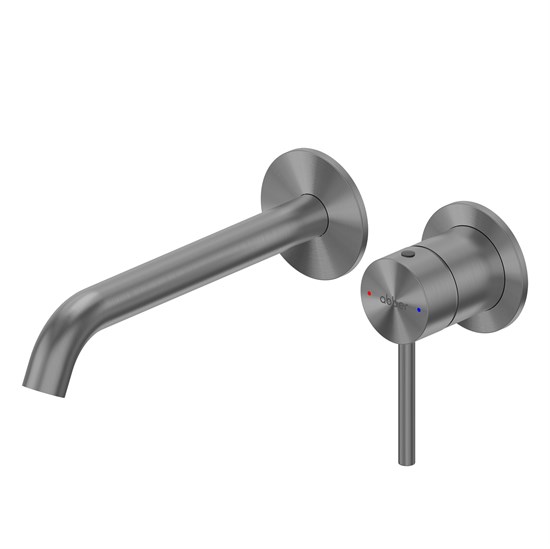 ABBER Смеситель Wasser Kreis 316 AF8112BGG-M для раковины скрытого монтажа, оружейная сталь брашированная AF8112BGG-M