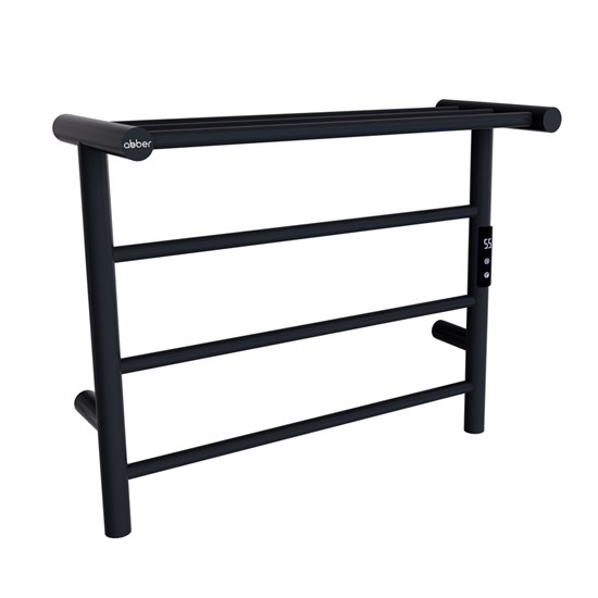 ABBER Полотенцесушитель электрический  Standard AH4614MB черный матовый AH4614MB