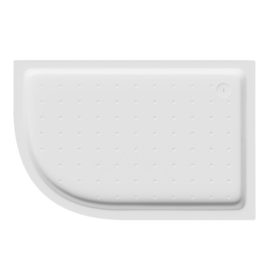 ABBER Душевой поддон AD3E129 R 120х90 асимметричный, акриловый, белый AD3E129 R