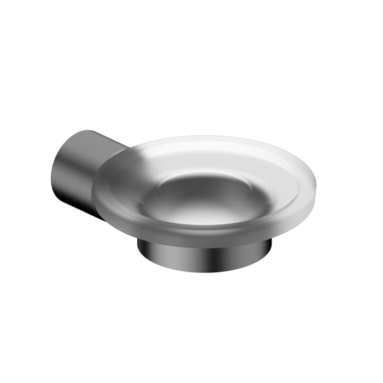 ABBER Мыльница с держателем Osten 316 AA185A8BGG оружейная сталь брашированная AA185A8BGG