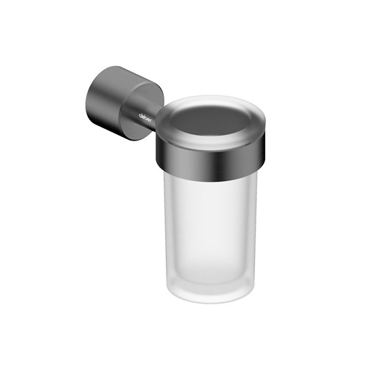 ABBER Стакан для зубных щеток с держателем Osten 316 AA1861BGG оружейная сталь брашированная AA1861BGG