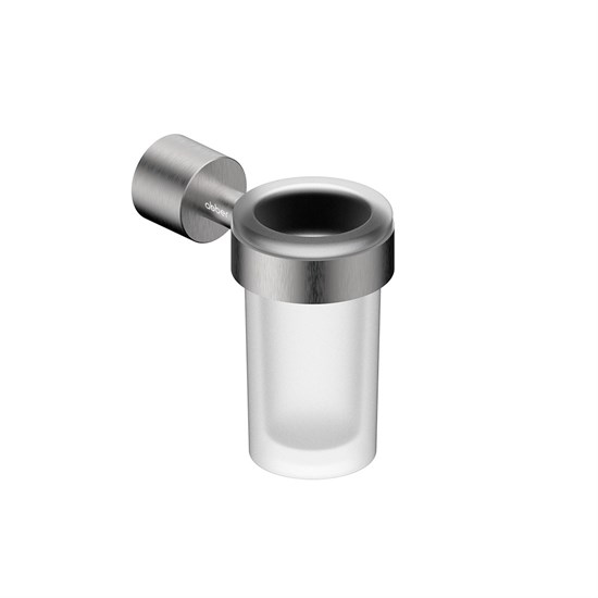ABBER Стакан для зубных щеток с держателем Osten 316 AA1861BST сталь брашированная AA1861BST