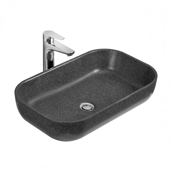 AQUATON Раковина Лола 60, графит, 1A73313KLK210 1A73313KLK210