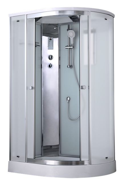 TIMO Comfort T-8802L Fabric Glass душевая кабина 120*85*220+турецкая баня хамам+стульчик прозрачный T-8802LF-T-STUN-T-CH/C