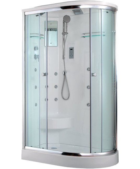 TIMO Lux T-7702 L душевая кабина 120*85*225, турецкая баня хамам T-7702L-T-STUN