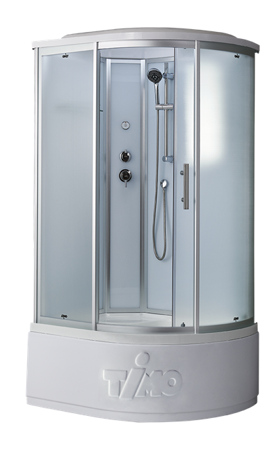TIMO Standart Т-6610 Silver L душевая кабина 110*85*220, турецкая баня хамам T-6610SL-T-STUN