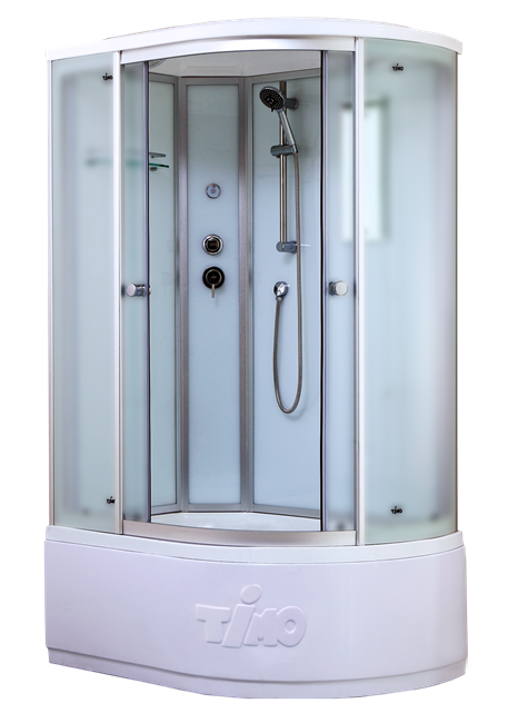 TIMO Standart T-6620 Silver Fabric L душевая кабина (120*85*220), турецкая баня хамам T-6620SFL-T-STUN