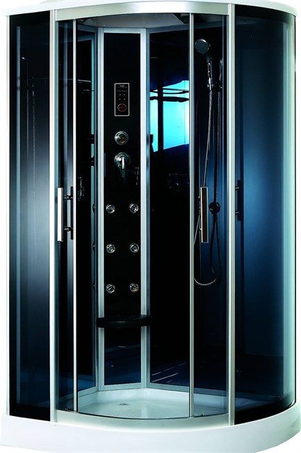 TIMO Standart T-1102 L душевая кабина 120*85*220, турецкая баня хамам T-1102L-T-STUN