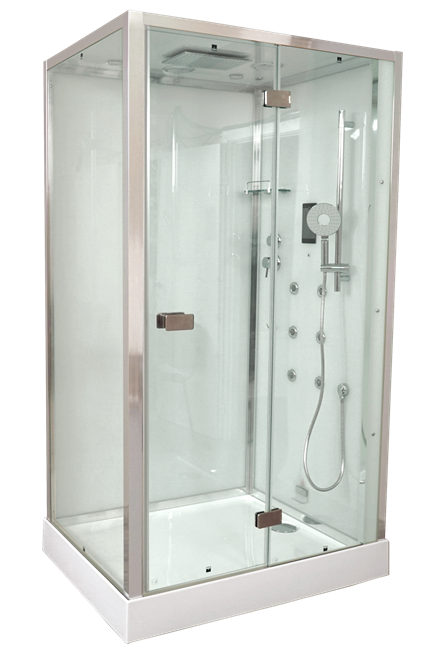 TIMO Premium PURO душевая кабина (90*120*220), шт, стульчик прозрачный H-511L-T-CH/C