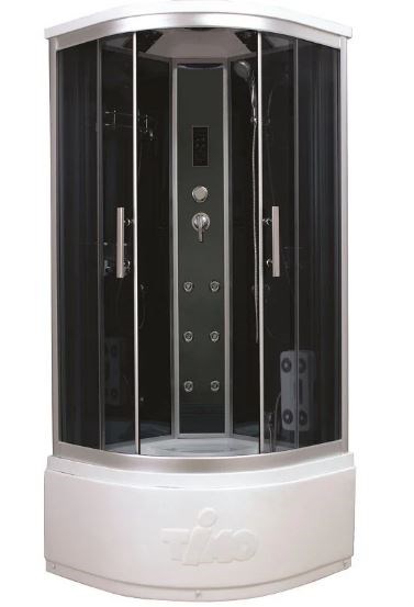 TIMO Standart T-1100 душевая кабина 100*100*220, турецкая баня хамам T-1100-T-STUN