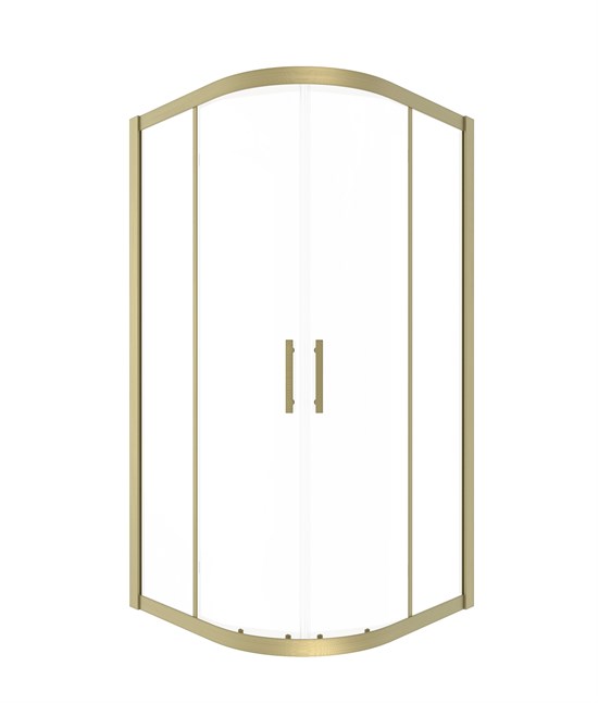 TIMO Душевой угол TPSS-90/17C-8, раздвиж 900*900*2000, проф мат золото, стекло проз 8 мм T44