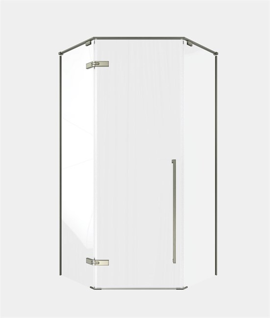 TIMO Душевой угол TTSSP-90/13C-8, распаш 900*900*2000, проф никель, стекло проз 8 мм T66