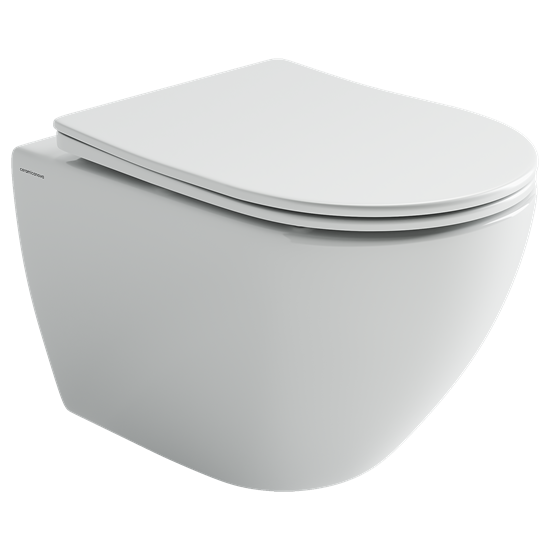 CERAMICA NOVA Mia Унитаз подвесной Торнадо 52 см сиденье микролифт крепления белый арт CN1805T CN1805T