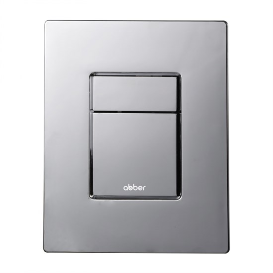 ABBER Кнопка смыва AC0123 пневматическая, хром глянцевый AC0123