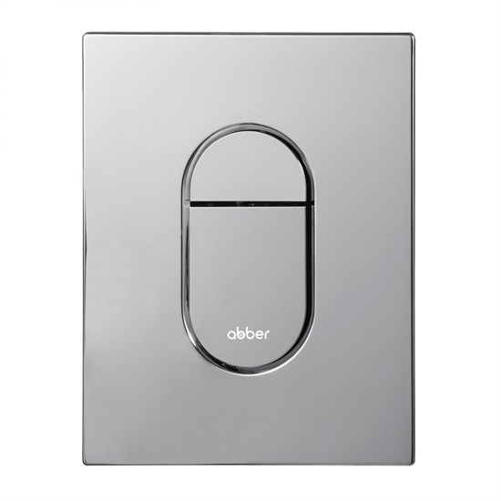 ABBER Кнопка смыва AC0124 пневматическая, хром глянцевый AC0124