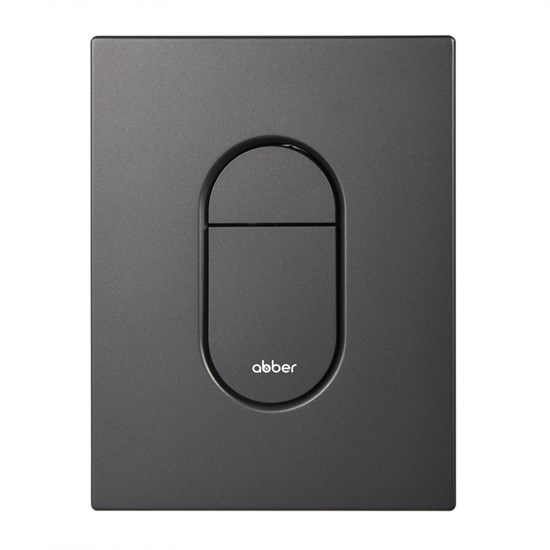 ABBER Кнопка смыва AC0124NG пневматическая, никель AC0124NG