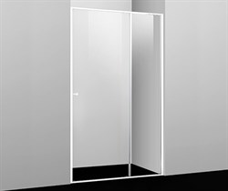 WASSERKRAFT Rhin 44S12 Душевая дверь, ширина 100 см, стекло прозрачное 6 мм, профиль белый - фото 34701