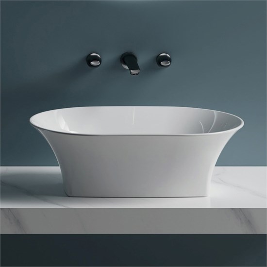 ABBER Раковина накладная Bequem AC2119 белая AC2119