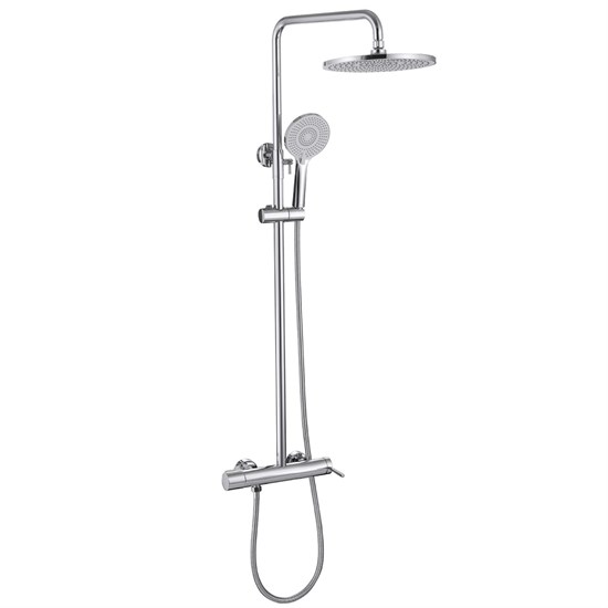 ABBER Душевая стойка Emotion AF8816L с изливом, хром AF8816L